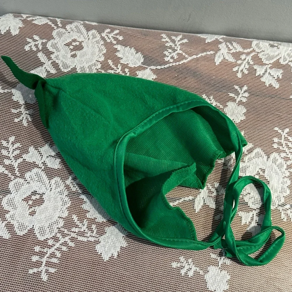 Vintage Forum Novelties Baby Peas in a Pod Costume Bunting Hood 0-9Mo Halloween